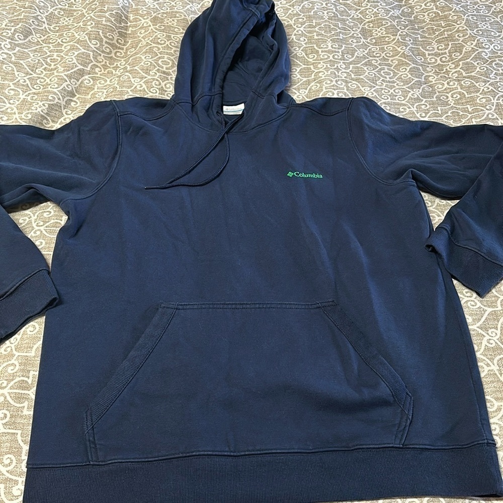 mens columbia sz xl hoodie new